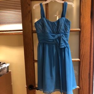 Short party bridesmaid wedding guest dress